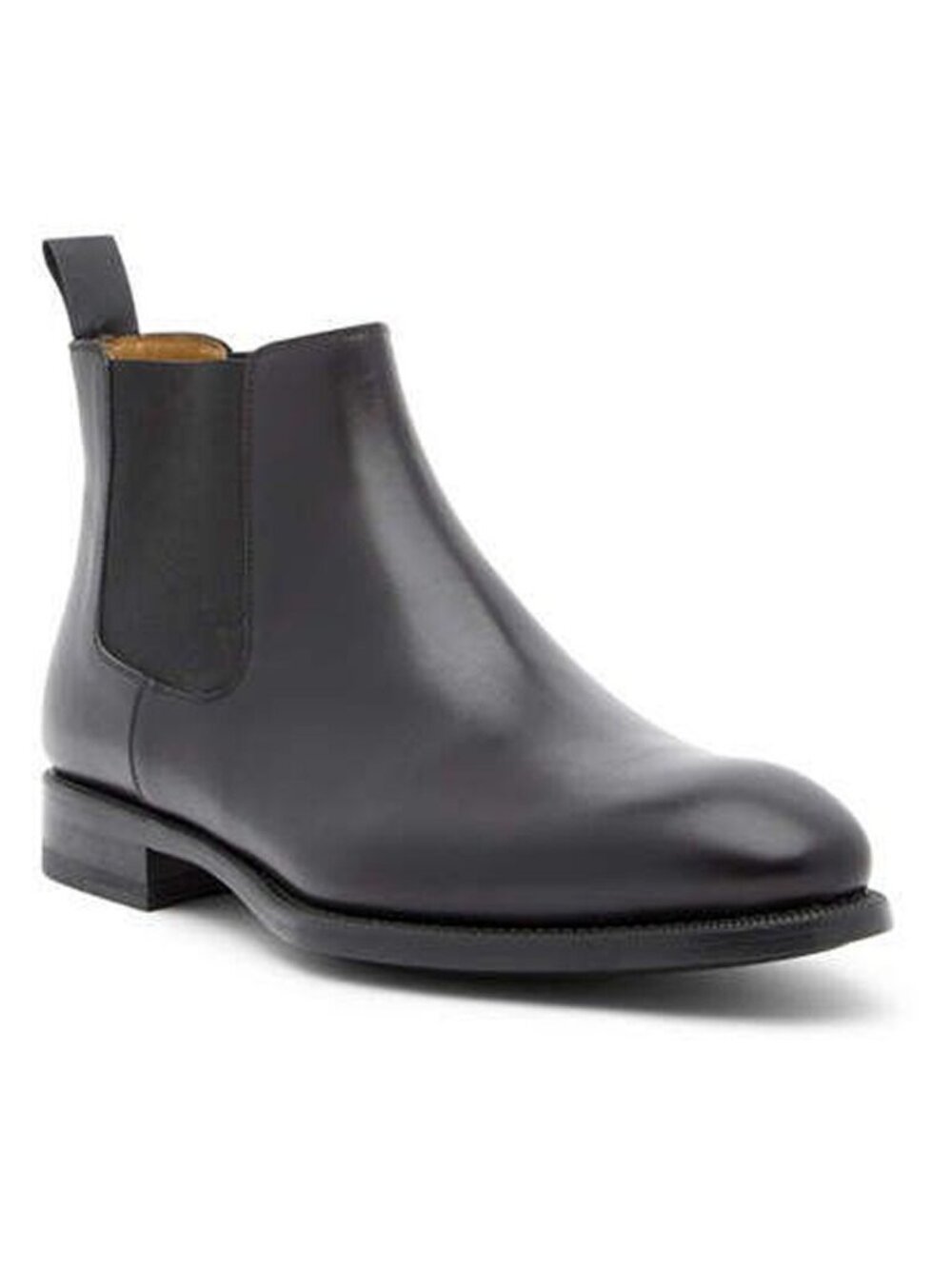 New! Magnanni Bonn Leather Chelsea Boot Black Size 12 24194 DD471